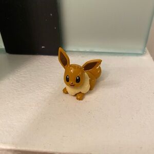 Pokemon Brown and Cream Eevee Figurine